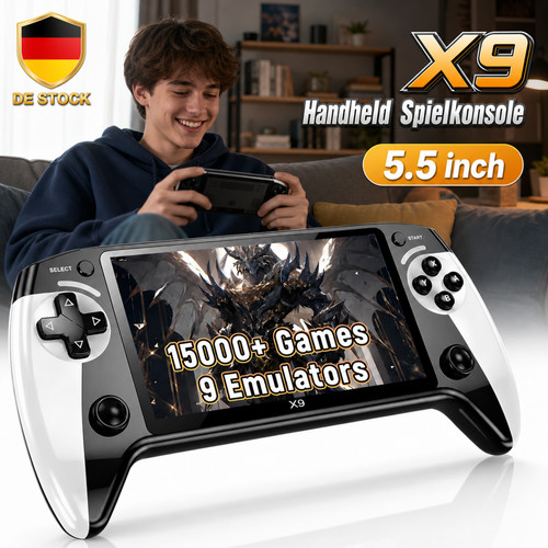 Handheld spielkonsole 6000 - x9,