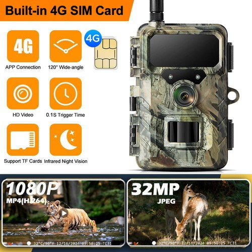 32mp video wildtierkamera - 32mp,