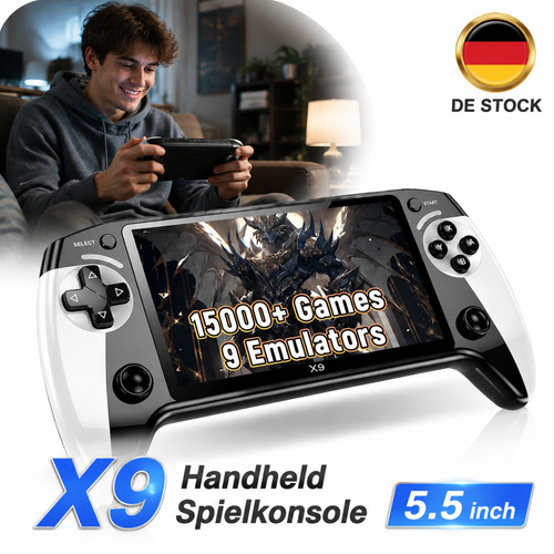 Handheld spielkonsole 6000 - x9,