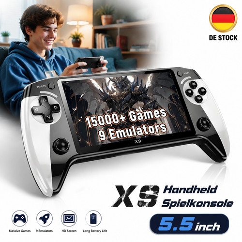 Handheld spielkonsole 6000 - x9,
