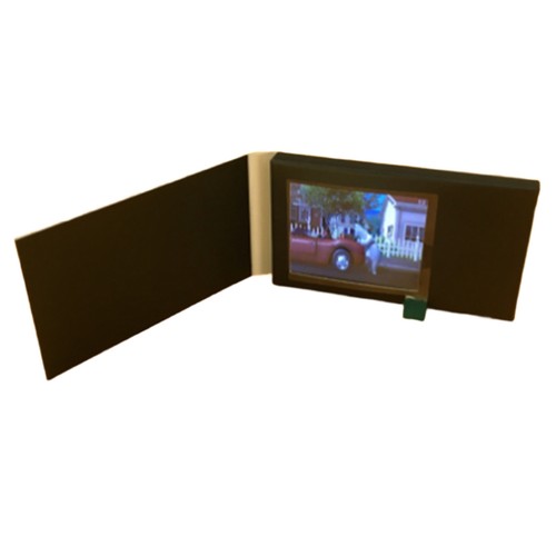 Lcd video grußkarte in - 2,4,
