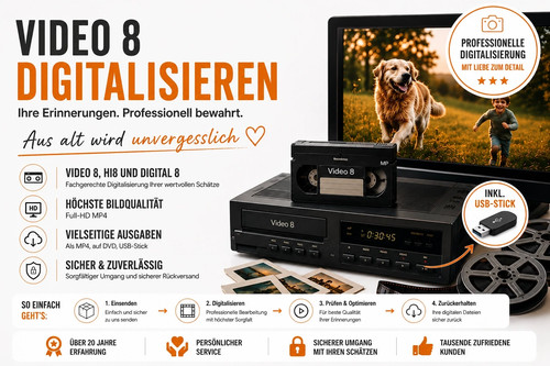 Video kassetten - 5x,