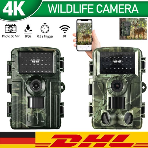 Wildkamera 60mp video - 4k,