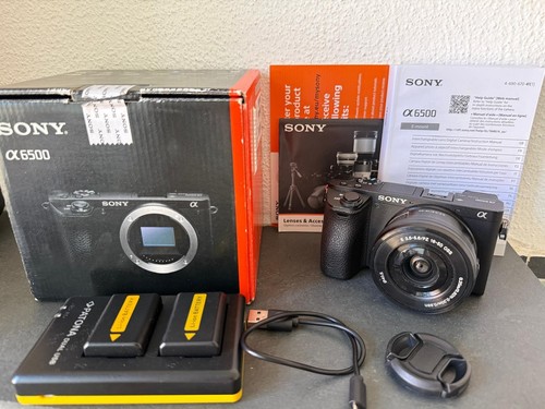 Sony alpha 6500 2mp - 24.2mp, 4k