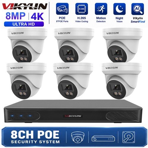 Vikylin 8mp poe - 8mp, 4k
