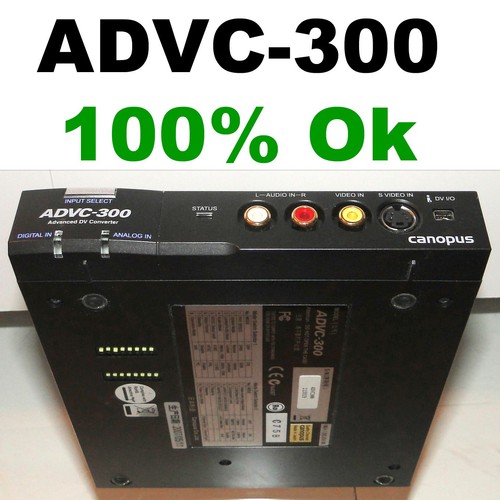 Canopus advc 300 vhs - advc-300, vhs-