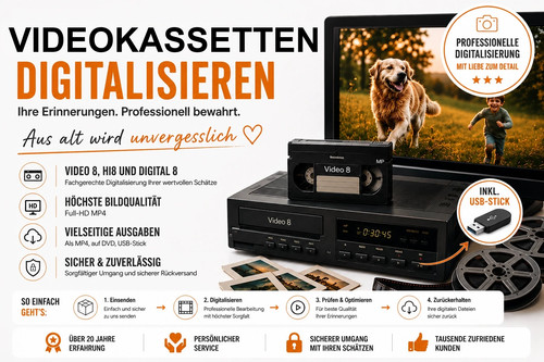 10x vhs kassetten - 10x,
