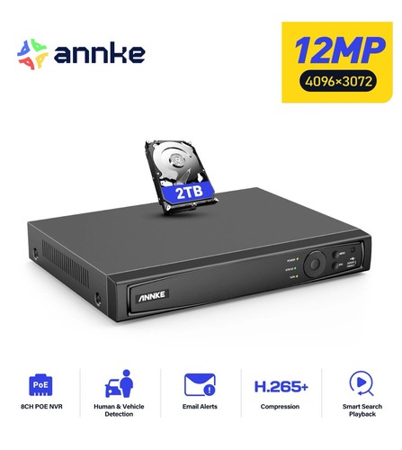 Annke 12mp 8ch - annke, 4k