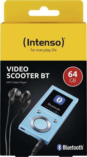 Intenso video scooter 64gb - scooter, bt