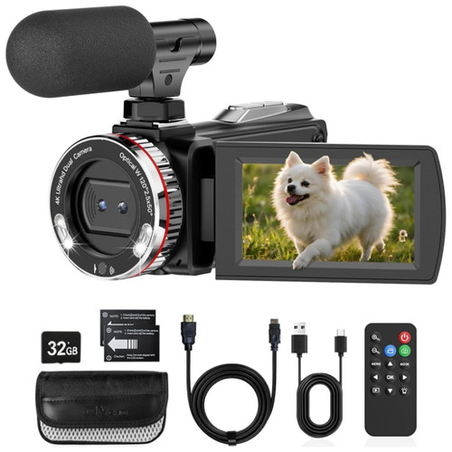 Videokamera camcorder 21x - 4k,
